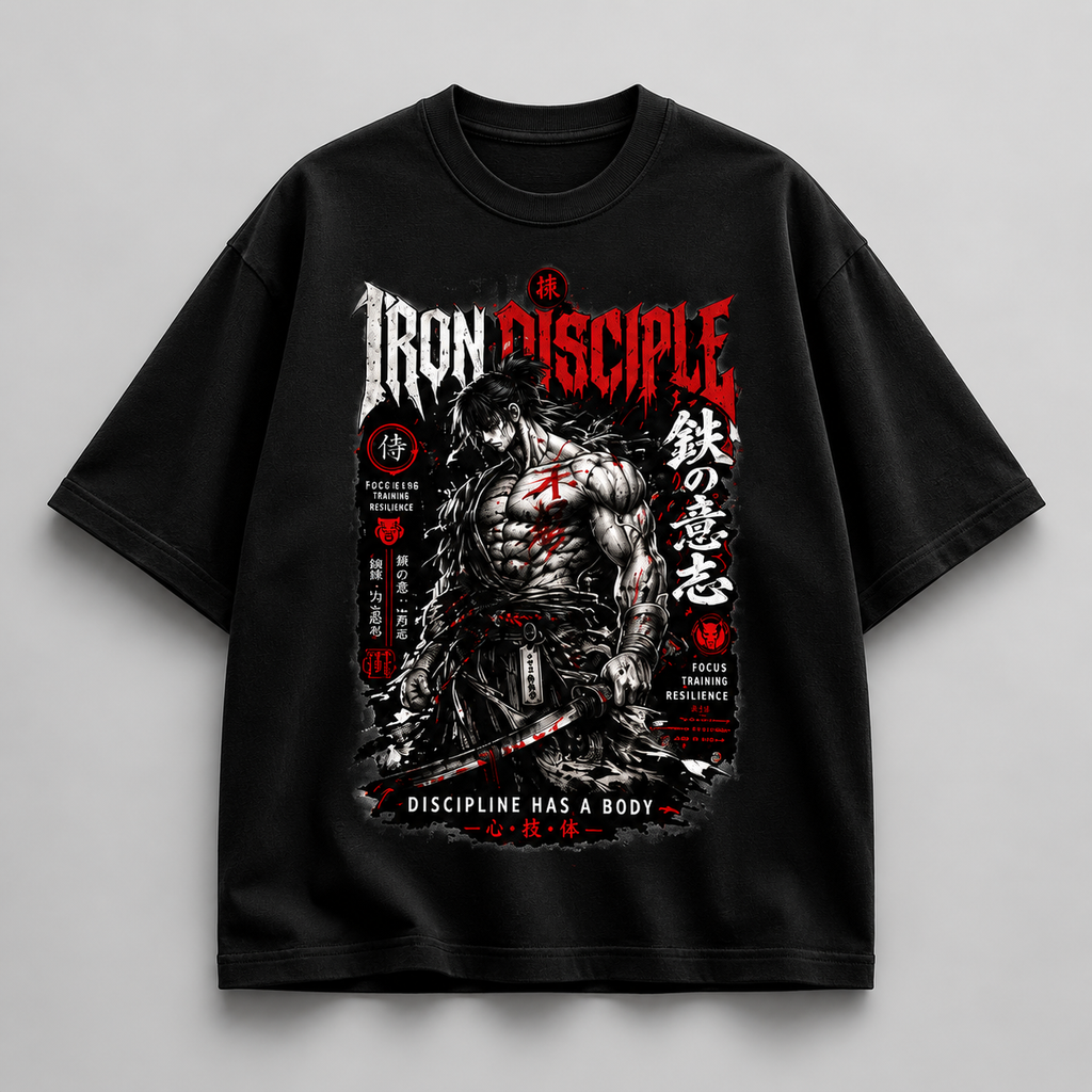 Iron Disciple Gym Oversized T-Shirt