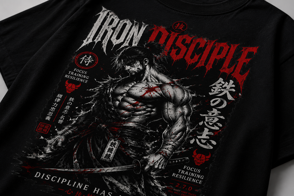 Iron Disciple Gym Oversized T-Shirt