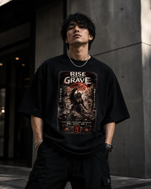 Rise From The Grave Warrior Oversized T-Shirt