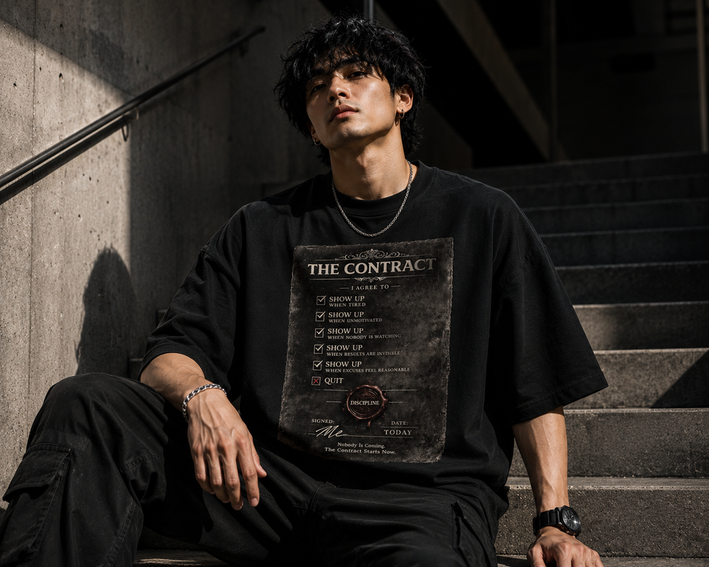 The Contract Discipline Oversized T-Shirt