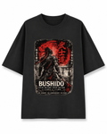 Bushido Samurai Oversized Graphic T-Shirt