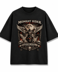 Midnight Rider Biker Oversized T-Shirt