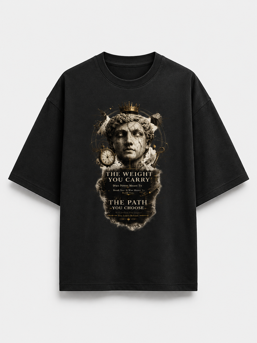 The Weight You Carry Oversized Graphic Tee