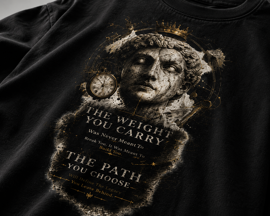 The Weight You Carry Oversized Graphic Tee