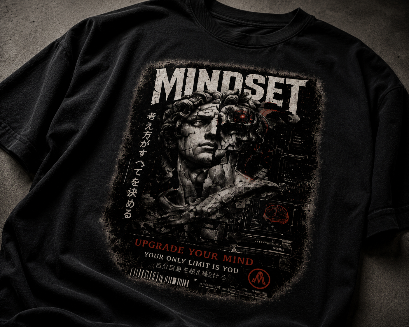 Mindset Oversized Graphic T-Shirt